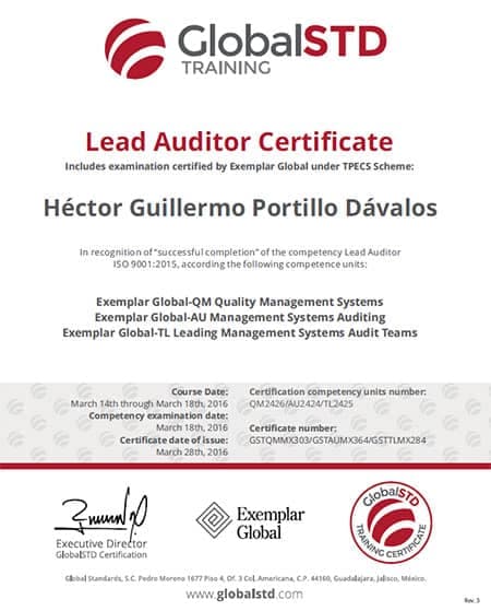 Asesores de Calidad memo